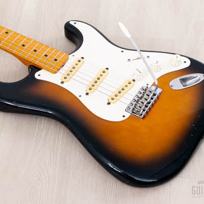 1992 Fender Stratocaster ‘57 Vintage Reissue ST57-53 Sunburst, Japan MIJ Fujigen image 10