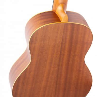 Ortega R121L Family Series 4/4 Classical Guitar 6 String Lefty - Mahogany Natural + Gigbag image 8