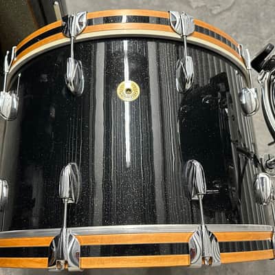 Gretsch Broadcaster 2016 - Black and gold sparkle image 5