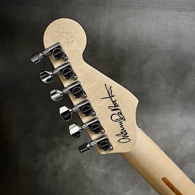 Charvel Left Handed Warren DeMartini USA Signature Frenchie 2026 Black with Graphic image 6
