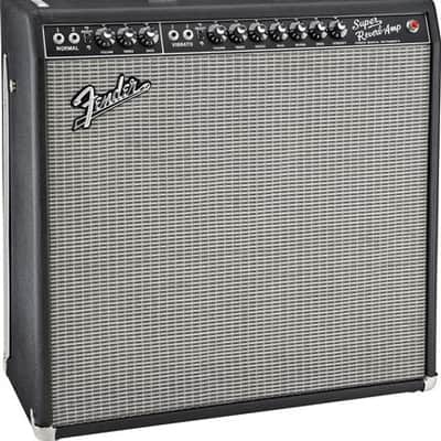 Fender 65 Super Reverb 45 Watt 4x10 Tube Guitar Combo Amplifier image 3