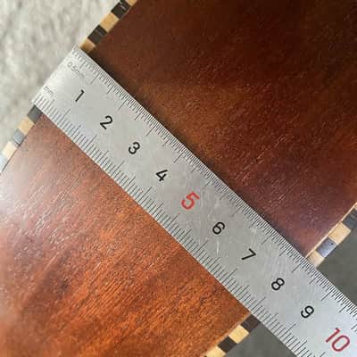 10 String Acoustic Electric Guitar, Solid Red Top Pine Body, Rosewood Fingerboard Neck image 4