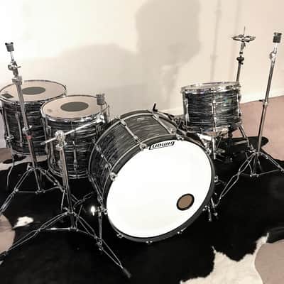 Ludwig Classic Maple 13/16/18/26 Black Oyster Pearl Black Oyster Pearl image 12