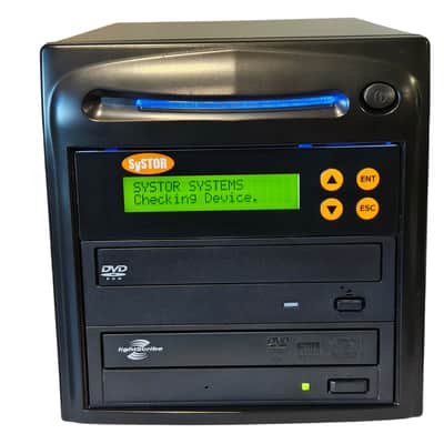 SySTOR 1DVDLS Standalone LightScribe CD/DVD Duplicator Tower – Tested Working DIY Studio Gear image 5