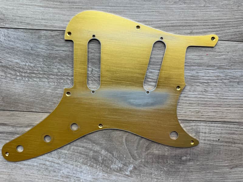 Fender Duo Sonic 1956 thru 1958 Gold Anodized Aluminum pickguard pre CBS 50's vintage reissue USA image 1