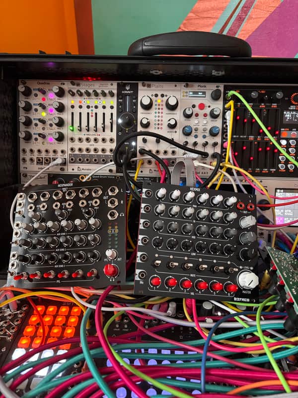 Befaco Hexmix & Hexpander Eurorack Synthesizer Module 2010 - Present - Black image 1