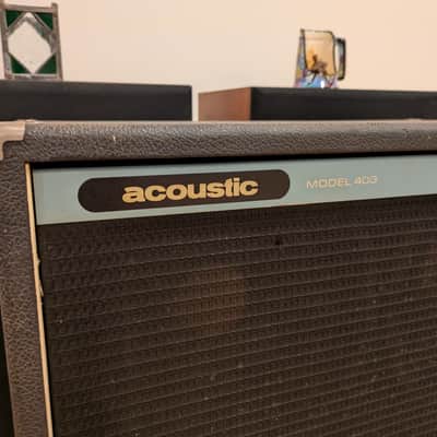 Vintage 1970s Acoustic Control Corp 403 4x12" Guitar Cabinet image 5