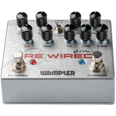 Wampler ReWired Brent Mason Signature Overdrive / Distortion 2024 - Present - Silver image 1