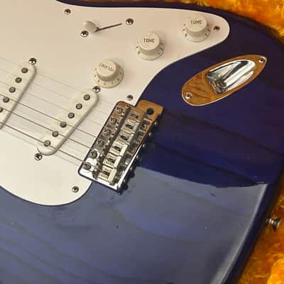 Fender Custom Shop 60th Anniversary 54 Stratocaster NOS 2014 Blue Transparent RARE image 9