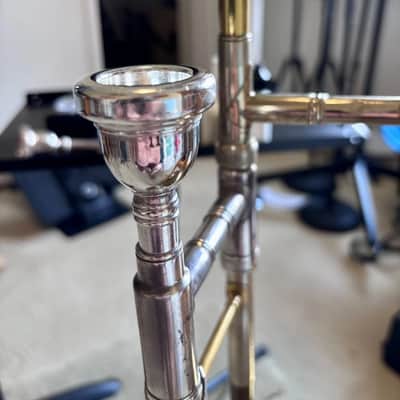 Bach Vintage Vincent Bach Corp Mt Vernon NY 11 Small Shank Trombone Mouthpiece 1953-1964 image 2