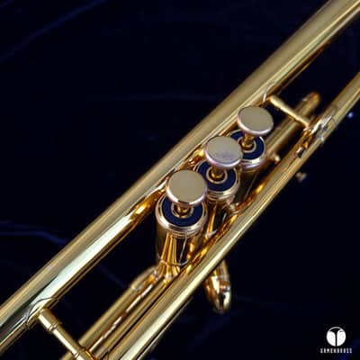 Jerome Callet SIMA by Kanstul USA GOLD LACQUER trumpet gamonbrass image 10