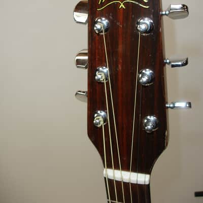 Vintage Washburn D15 Acoustic Guitar, Natural image 11