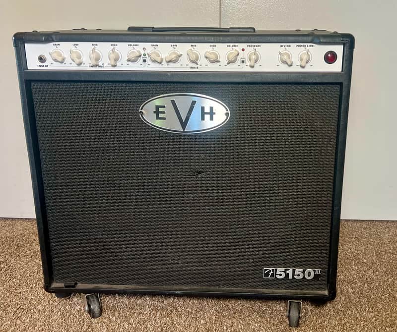 EVH 5150 III 6L6 3-Channel 50-Watt 1x12" Guitar Combo 2018 - Present - Black Recently Serviced image 1