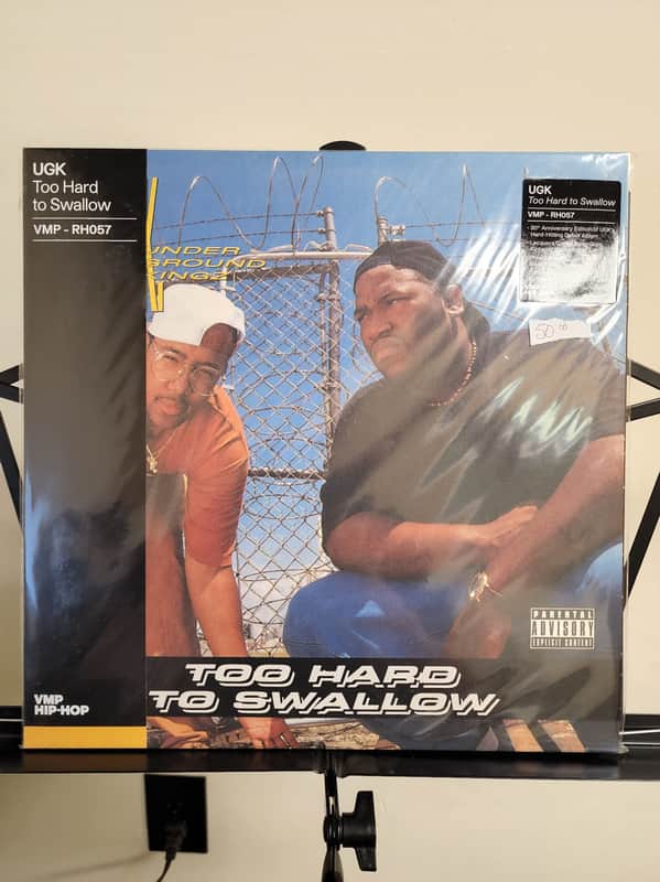 Used UGK – Too Hard to Swallow-LP-Club Edition-Yellow Neon-Still Sealed image 1