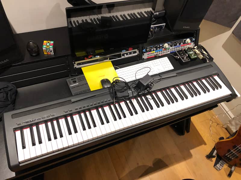 Yamaha P-95 Digital Piano Black Hammer Action | Reverb Canada