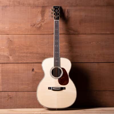 Brand New Bourgeois Style 41 Custom 'Double O' Short Scale Italian Spruce / Brazilian Rosewood image 9