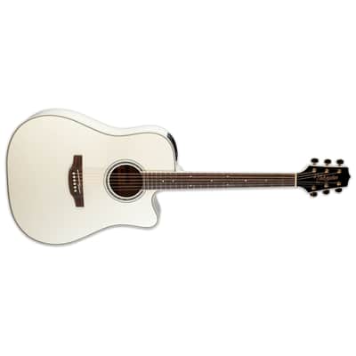 Takamine GD37CE-PW Acoustic-Electric Guitar Pearl White image 1