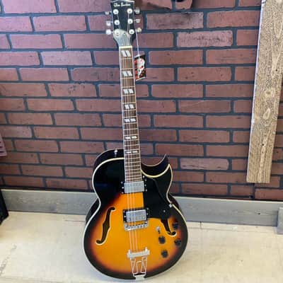Glen Burton GE775-CHIC-TS-CHICAGO HOLLOW BODY ELECTRIC Sunburst image 1