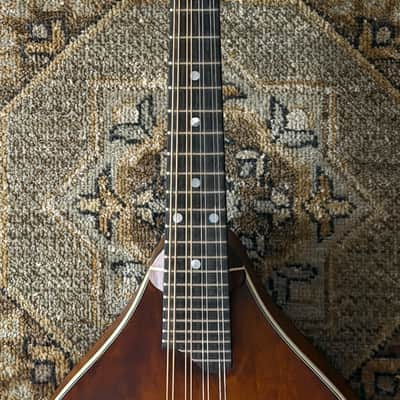 Eastman MD305 Adirondack Wide Neck In Amberburst, W/ Gig Bag & Free Pro Setup image 3