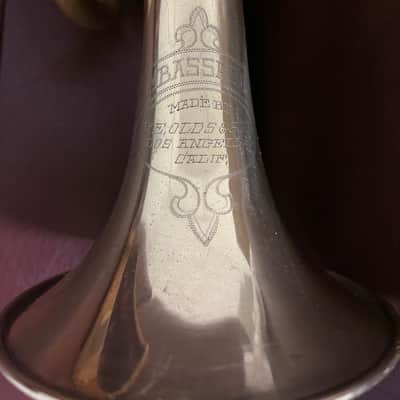 Olds Ambassador A-10 (Los Angeles) Bb Trumpet (1949) SN 40324 (rare) (new lacquer - clear coat) image 2