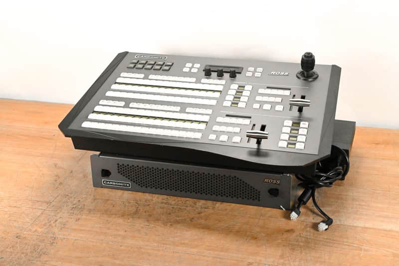Ross Carbonite MultiMedia Frame 1 M/E Video Switcher w/Carbonite 2 Panel CG01RFE image 1