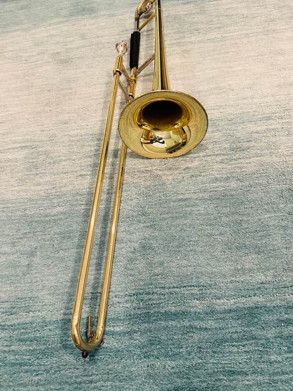 Yamaha YSL-354 Standard Trombone 2010s - Lacquered Brass image 1