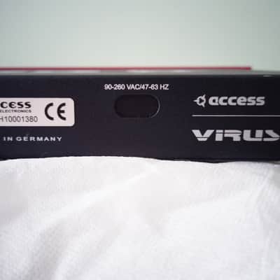 Access Virus Rack Digital Synthesizer 2001 Red image 4