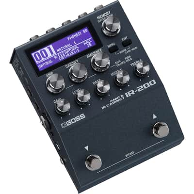 Boss IR-200 Amp and Cabinet Processor Pedal, Open Box (Like New) image 4