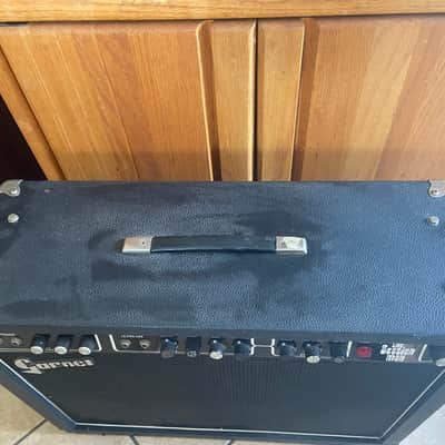 Vintage 1970s garnet “the session man” 2x12 combo amp rare image 4