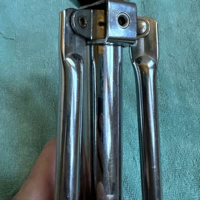Ludwig Vintage Drum Throne 3 Leg Base Part - Lot #4 70s 80s - Chrome image 8