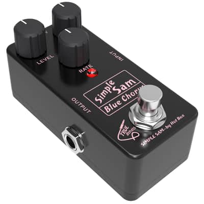 Simple Sam Blue Chorus Analog Guitar Effect Pedal True Bypass Astounding Tone image 2