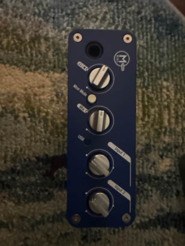 Digidesign MBox 2 Mini USB Audio Interface 2000s - Blue image 1
