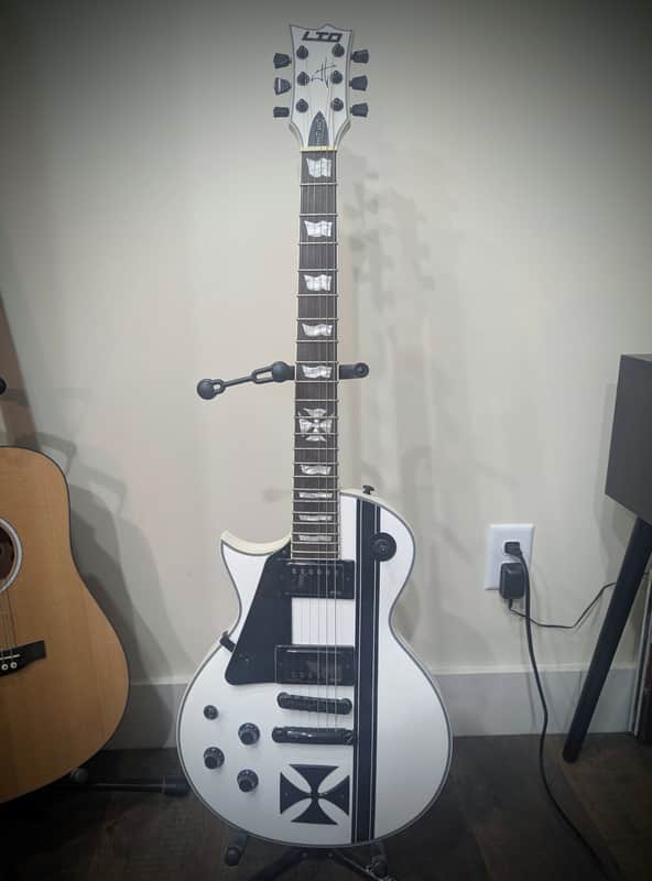 Left Handed ESP LTD James Hetfield iron cross EC-1000 image 1