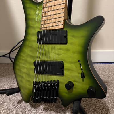 Strandberg Guitars Boden Original NX 8 2021 Earth Green image 4