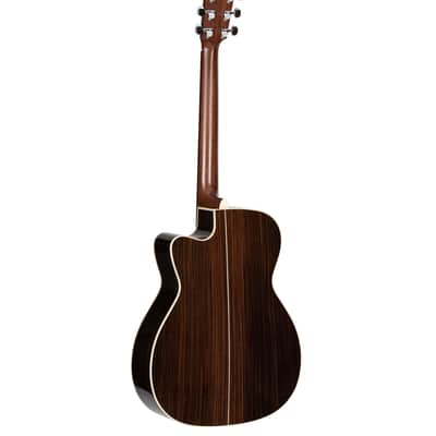 Alvarez Yairi FY70CE -  Yairi Standard Folk/OM Acoustic/Electric Guitar - Hardshell Case Included - NEW!  DEMO!! image 4