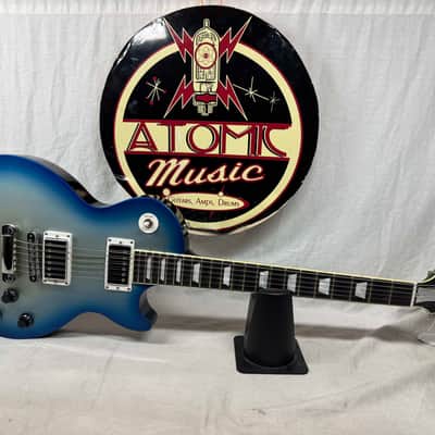 Gibson Limited Edition First Run LPRGBSCHP Les Paul Robot Guitar with COA + Case 2007 - Blue Burst image 2
