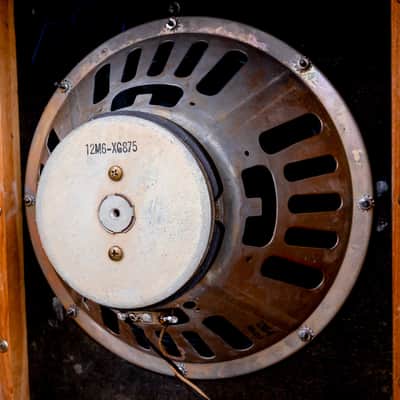 1962 Fender Bassman 6G6-A Tuxedo Brown Panel Blonde Vintage Piggyback Tube Amp w/ Oxford 12M6 image 8