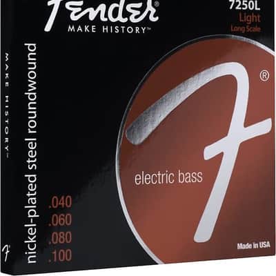 Fender 7250 Nickel Plated Steel Bass Strings