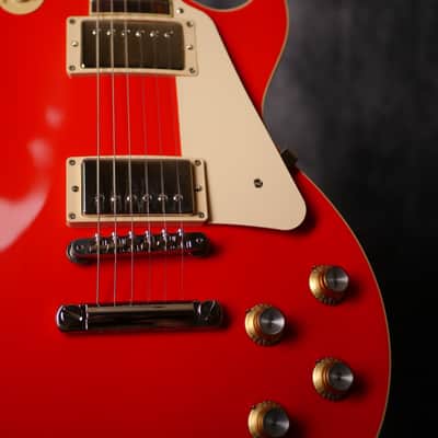Gibson Les Paul Standard '60s Plain Top 2023 - Cardinal Red image 4