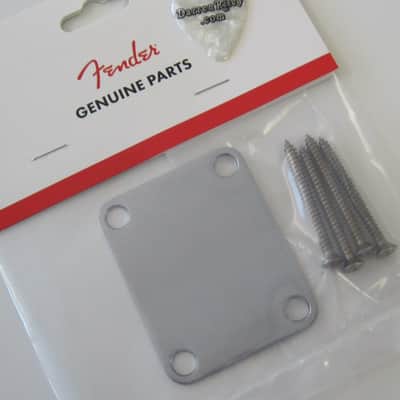 Fender Road Worn Guitar Neck Plate with Mounting Screws 0997216000 image 1