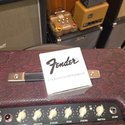 Fender Blues Jr IV Red Snakeskin Limited Edition Nice! image 9