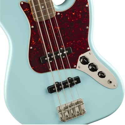 Squier Classic Vibe '60s Jazz Bass Laurel FB Daphne Blue image 3