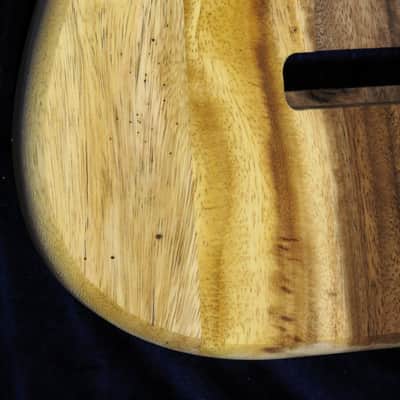 2 Piece Acacia Koa Strat Style body - 4lbs 8oz #3682  *IMPORT CHARGES INCLUDED image 7