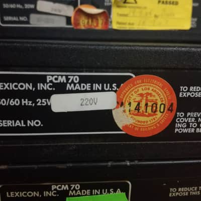 🌞Lexicon PCM 70 #1, fantastic legendary reverb ! image 20