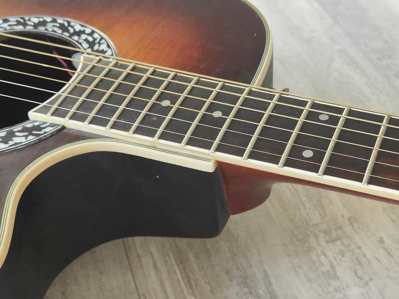 1990's Morris Japan Tornado Z2 TG Ovation Shaped Acoustic | Reverb