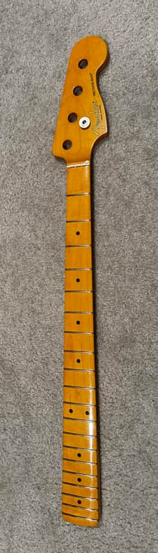 Fender American Professional II Precision Bass Neck, 20-Fret 2024, Maple image 1