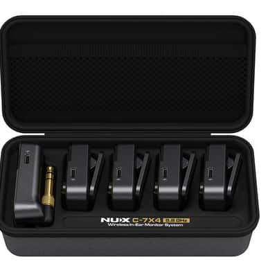 NuX C7-4 5.8GHz Stereo Wireless In-ear Monitor System with four receivers image 6