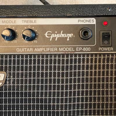 Epiphone EP-800 Guitar Amplifier 8” Speaker / 15 Watts / 3 Band EQ / Distortion / Headphone Jack / MIK Korea VIDEO image 3