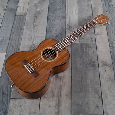 Lanikai MAS-T All Solid Mahogany 'Tenor' Ukulele, Incl Case image 3