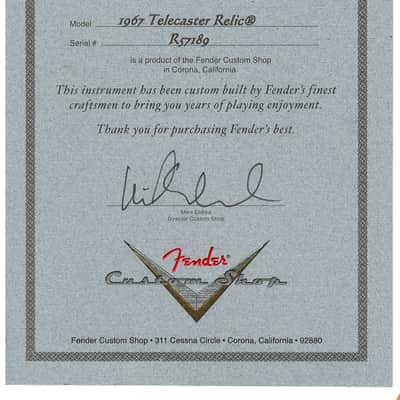 Fender Custom Shop Telecaster '67 Reissue 2011 - Light Relic Graffiti Yellow image 10